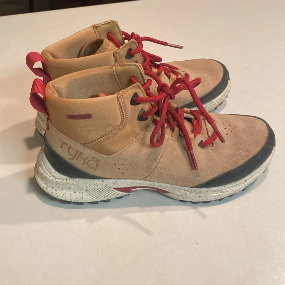 RYKA Summit Mid Trail Running Hiking Sneaker Light Weight Womens Sz 7 EU 37 EUC - Picture 2 of 13